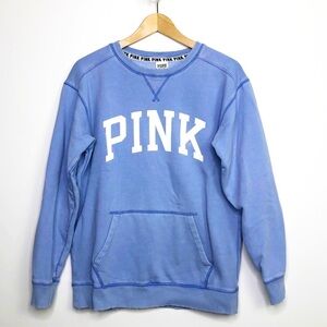 𝅺Victoria secret pink perry winkle graphic sweatshirt